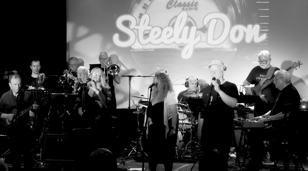 Steely Don Black And White